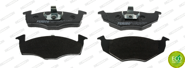 Kit de plaquettes de frein, frein à disque FERODO FDB1288