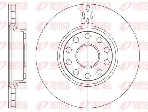 Disque de frein REMSA 6479.10