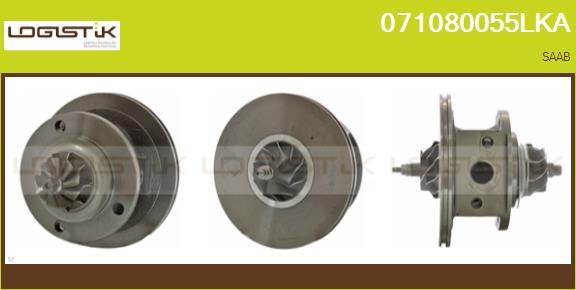 Groupe carter, turbocompresseur LGK 071080055LKA