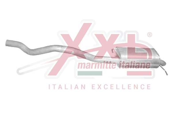 Silencieux arrière XXLMARMITTEITALIANE V0238