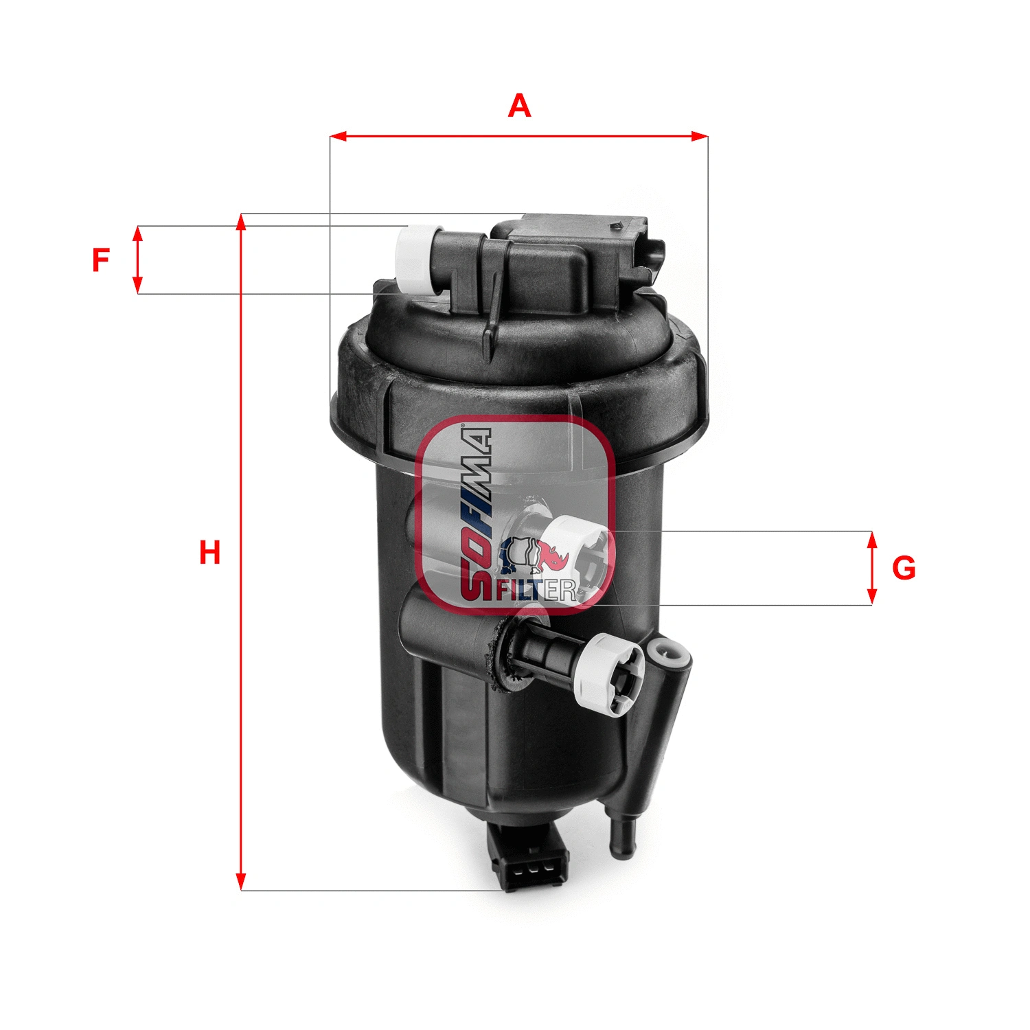 Filtre à carburant SOFIMA S 5108 GC