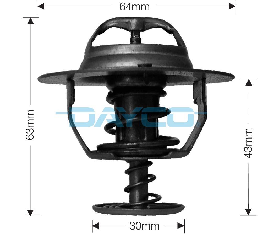 Thermostat, liquide de refroidissement DAYCO-AU DT63A