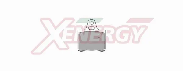 Kit de plaquettes de frein, frein à disque AP XENERGY X40352