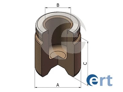 Piston, étrier de frein ERT 151545-C