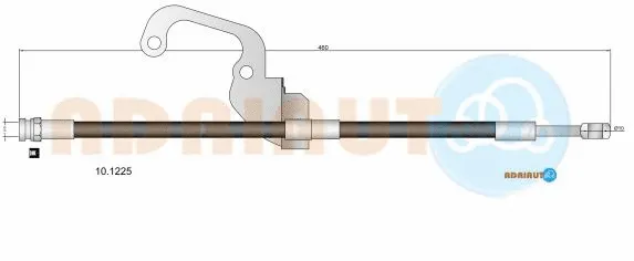 Flexible de frein ADRIAUTO 10.1225