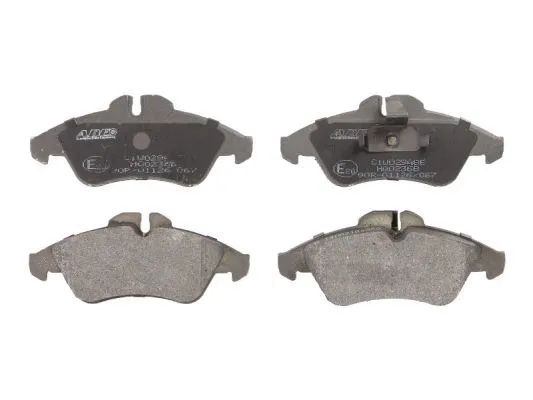 Kit de plaquettes de frein, frein à disque ABE C1W029ABE
