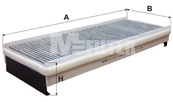 Filtre, air de l'habitacle MFILTER K 961C