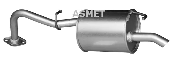 Silencieux arrière ASMET 20.014