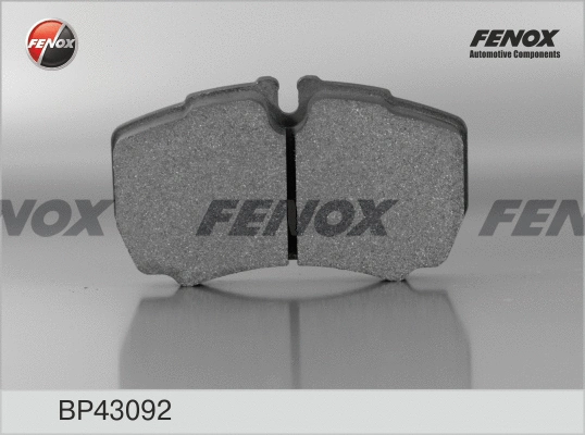 Kit de plaquettes de frein, frein à disque FENOX BP43092