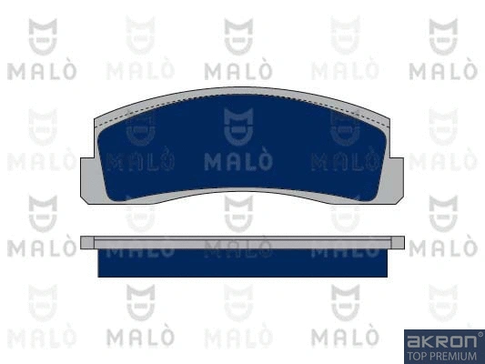 Kit de plaquettes de frein, frein à disque AKRON-MALÒ 1050176