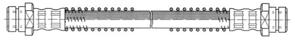 Flexible de frein CEF 510153