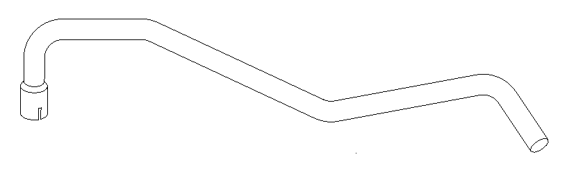 Tuyau d'échappement Vellerand 11018