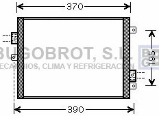 Condenseur, climatisation BUGOBROT 62-PR5052