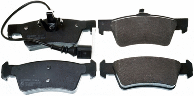 Kit de plaquettes de frein, frein à disque DENCKERMANN B111133