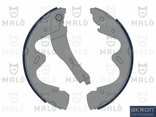 Jeu de mâchoires de frein AKRON-MALÒ 1390051