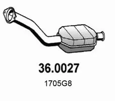 Catalyseur ASSO 36.0027