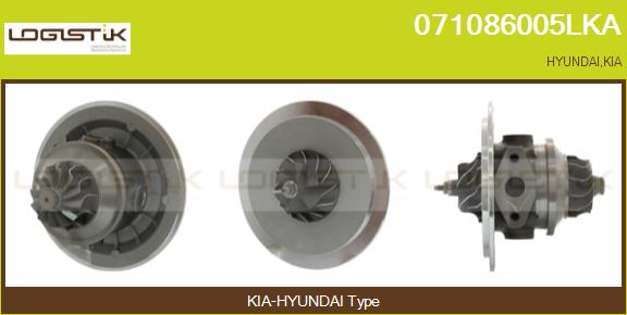 Groupe carter, turbocompresseur LGK 071086005LKA