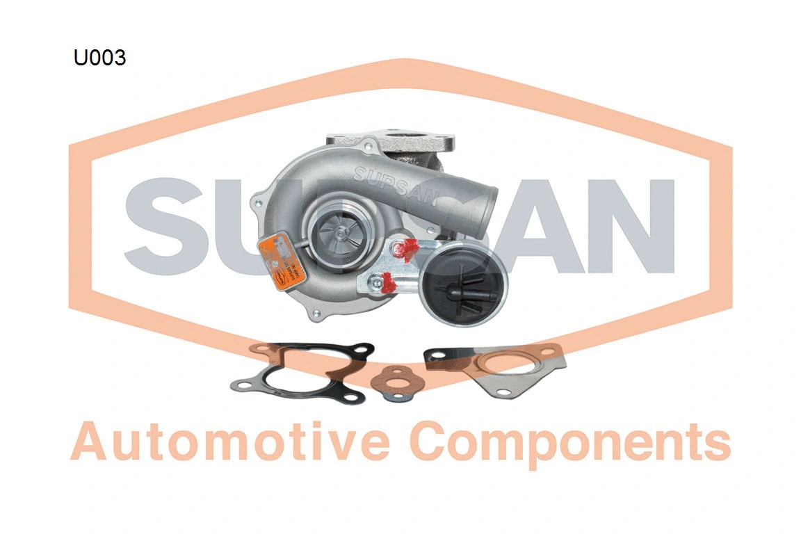 Turbocompresseur, suralimentation SUPSAN Automotive Components U003
