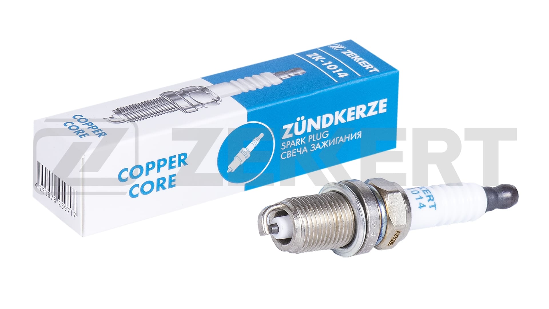 Bougie d'allumage ZEKKERT ZK-1014