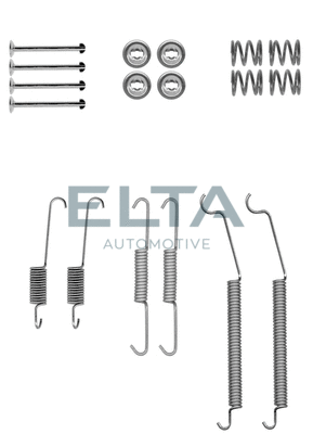 Kit d'accessoires, mâchoire de frein ELTA AUTOMOTIVE EA8053