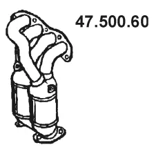 Catalyseur EBERSPÄCHER 47.500.60