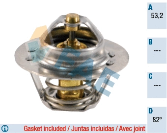Thermostat, liquide de refroidissement FAE 5202482