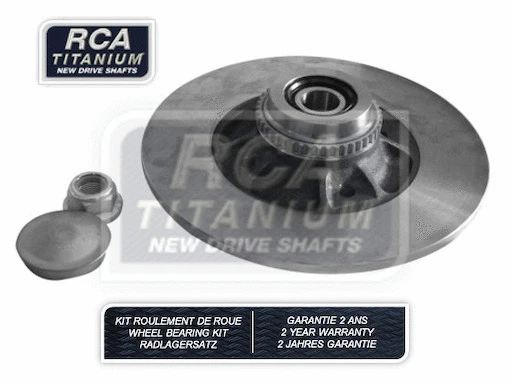 Disque de frein RCA FRANCE RCABK08