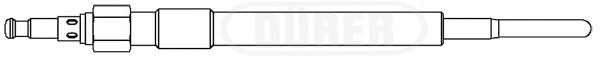 Bougie de préchauffage DÜRER DG83117