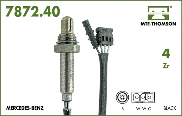 Sonde lambda MTE-THOMSON 7872.40.077