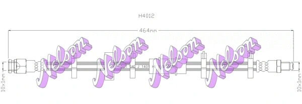 Flexible de frein KAWE H4012