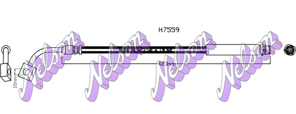 Flexible de frein KAWE H7559