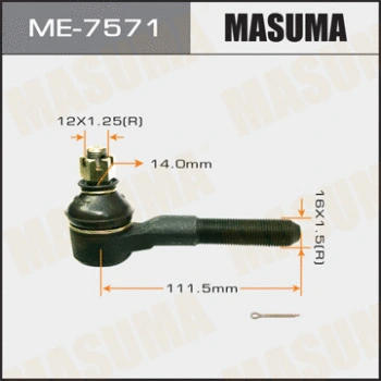 Rotule de barre de connexion MASUMA ME-7571