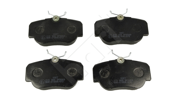 Kit de plaquettes de frein, frein à disque HART 215 900