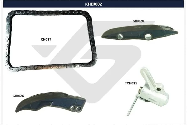 Kit de distribution par chaîne HUTCHINSON KHDJ 002
