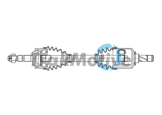 Arbre de transmission AUTOTEAM G301117