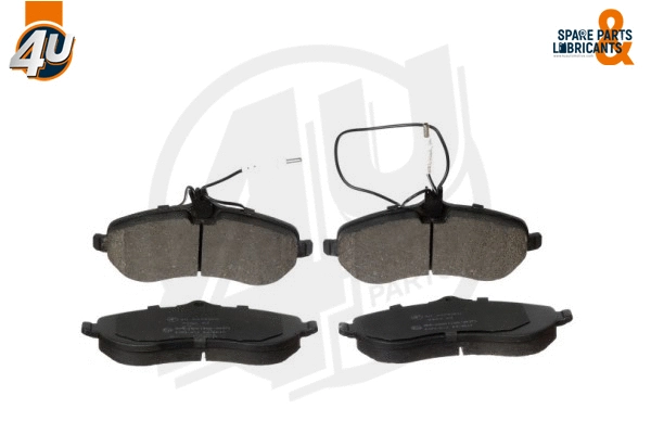 Kit de plaquettes de frein, frein à disque 4U Autoparts 22793PU