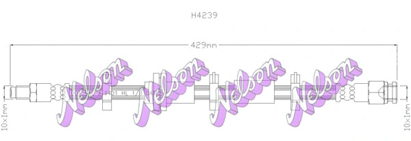 Flexible de frein KAWE H4239