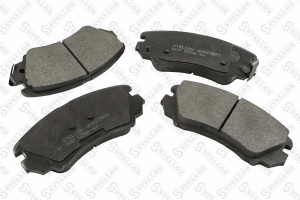Kit de plaquettes de frein, frein à disque STELLOX 000 035B-SX