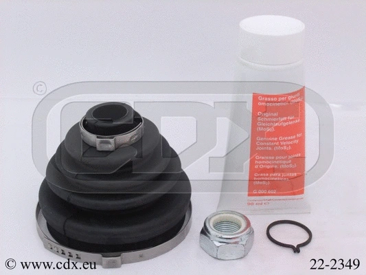 Jeu de joints-soufflets, arbre de commande CDX 22-2349