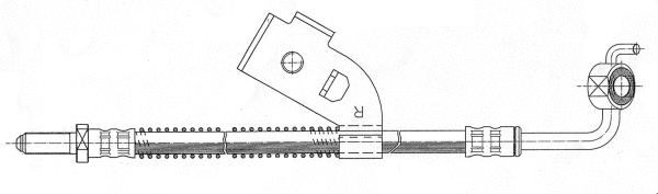 Flexible de frein CEF 511273