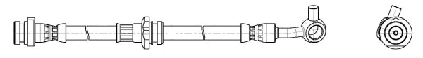 Flexible de frein CEF 515371