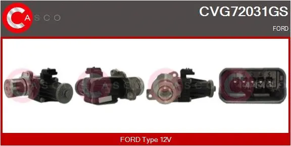 Vanne EGR CASCO CVG72031GS