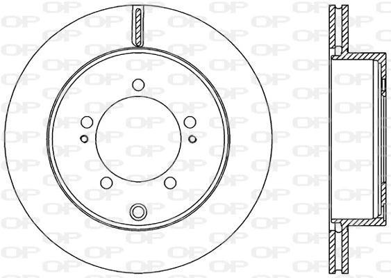 Disque de frein OPEN PARTS BDR2360.20
