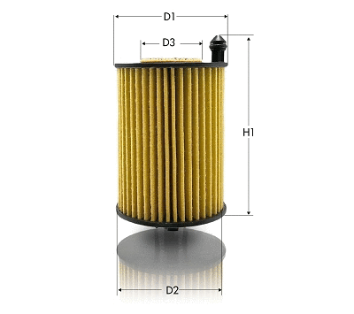 Filtre à huile TECNECO FILTERS OL2196E