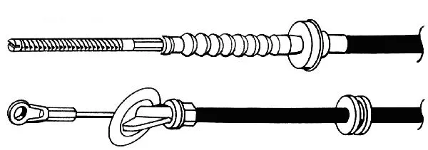 Tirette à câble, commande d'embrayage CEF FA01174