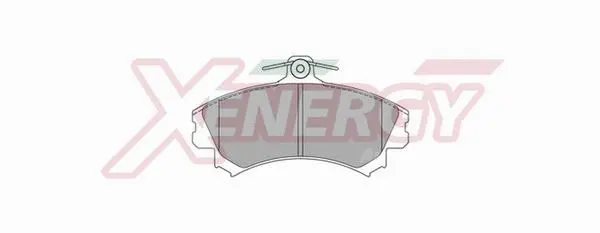 Kit de plaquettes de frein, frein à disque AP XENERGY X40633