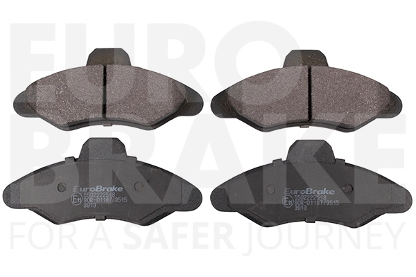 Kit de plaquettes de frein, frein à disque EUROBRAKE 5502222518