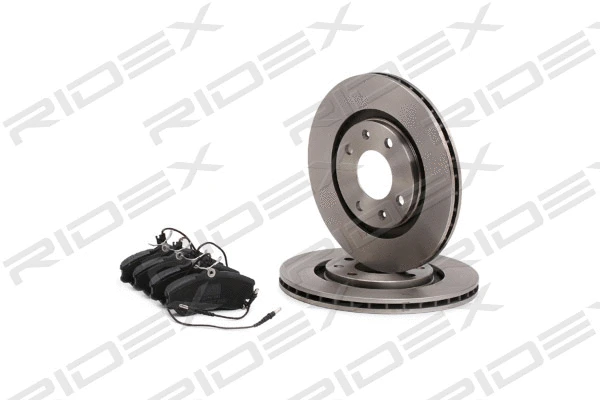 Kit de freins, frein à disques RIDEX 3405B0367