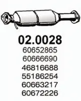 Catalyseur ASSO 02.0028