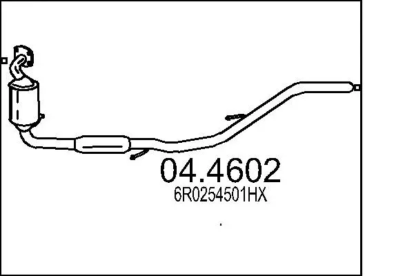 Catalyseur MTS 04.4602